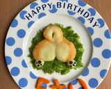 犬用　誕生日ケーキ　柴犬作り方11写真