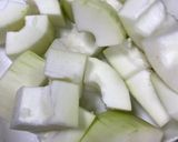 手抜き 冬瓜の冷製あんかけ作り方1写真