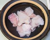鶏肉とキャベツと舞茸の水炊き作り方2写真
