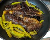 甘辛が美味しい、茄子と獅子唐の煮浸し作り方10写真