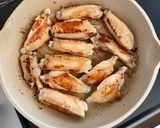 ☆簡単☆手羽中の旨だしガーリック焼き作り方3写真