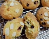 ★低糖質チョコチップ入りアーモンドぱん💕作り方7写真