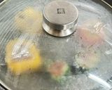 とろ〜りチーズ🧀ピーマンパプリカの肉詰め作り方8写真