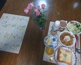 朝食に☕☀溶かしバタートースト✨☺⛄作り方8写真