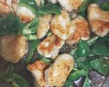 鶏むね肉とピーマンのポン酢炒め作り方4写真
