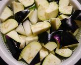 レンジで簡単！なすの肉味噌炒め作り方1写真