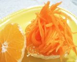 風邪予防♪ニンジンとミカンのサラダ作り方1写真