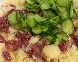 簡単 コンビーフのポテサラ作り方5写真