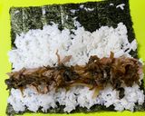 手抜焼肉巻き【海苔はビタミンCたっぷり】作り方3写真