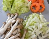 生マロニーと白菜のスープ煮♪作り方1写真