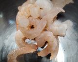 エビと豆腐とチンゲンサイの中華あんかけ作り方1写真