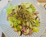 10分以内調理！春キャベツの水漬けパスタ作り方8写真