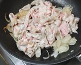 豚バラ玉ねぎのにんにく醤油焼き作り方3写真