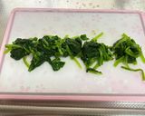 ほうれん草＆ベーコン🥓＆卵🥚炒め😃作り方1写真