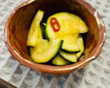 ズッキーニの浅漬け風⭐︎作り方5写真
