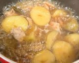 新じゃがと豚肉といんげんの旨煮作り方5写真