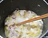 手間なし簡単、白菜の水分で作るクリーム煮作り方9写真