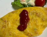 とろけるチーズオムライス作り方8写真
