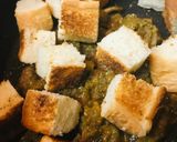 あまったカレーで●カレーサイコロトースト作り方2写真