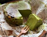 抹茶のバスクチーズ作り方9写真