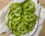 冷めても美味しい…ゴーヤと豆腐で作る♡そぼろ煮作り方4写真