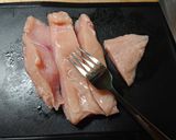 鶏胸煮（チャーシュー風）作り方2写真