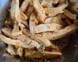 茹で鶏のピリ辛和え作り方3写真