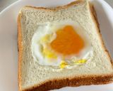 ピザ風🍕目玉焼きのせトースト🍳🍞⭐️作り方4写真