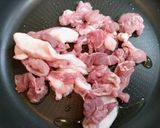 簡単今夜の夕飯おかず豚こまと薩摩芋の味噌炒め弁当作り方6写真