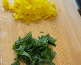 鶏そぼろのチュモッパ（韓国おにぎり）作り方2写真