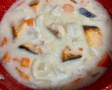 鮭とかぶのクリーム煮♪作り方6写真
