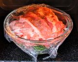 豆苗ともやしの梅風味豚しゃぶサラダ作り方4写真