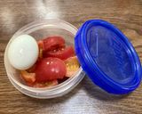 【糖尿病弁当】タマゴトマト作り方4写真