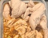 鶏ささみの香味ダレ漬け作り方4写真