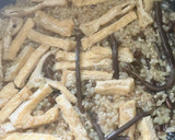 簡単　わらびの炊き込みご飯　玄米作り方5写真