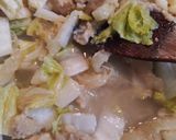 白菜大量消費〜キノコ鶏肉白菜のクリーム煮作り方7写真