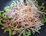 簡単夏の夕飯！ごうや料理もやし挽肉野菜炒め主菜作り方6写真