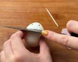 たまごりぼんちゃん🥚🎀作り方4写真