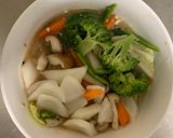 お一人様簡単洋風棒棒鶏味豆腐野菜炒め作り方14写真