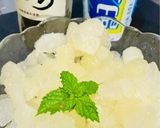 簡単！ウィスキーのかき氷風♪作り方3写真