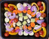 ギリシャ風マリネ　チキンと野菜とフェタ作り方6写真
