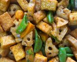 厚揚げと野菜炒め作り方7写真