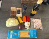 ペペロンチーノ(cabbage&bac)作り方1写真