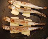 ししゃものチーズカリカリ焼き作り方3写真