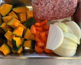 かぼちゃで肉じゃが風作り方1写真