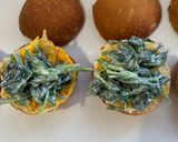 ほうれん草オレガノマヨバーガー作り方5写真