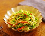 レンジで★カニカマと豆苗のめんつゆ和え作り方6写真
