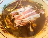 寒い日に名古屋名物本格味噌煮込みうどん作り方6写真