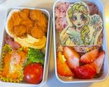 オブラートアート　エルサ作り方5写真