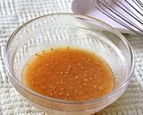 アスパラ菜のにんにく胡麻ドレッシング♪作り方5写真